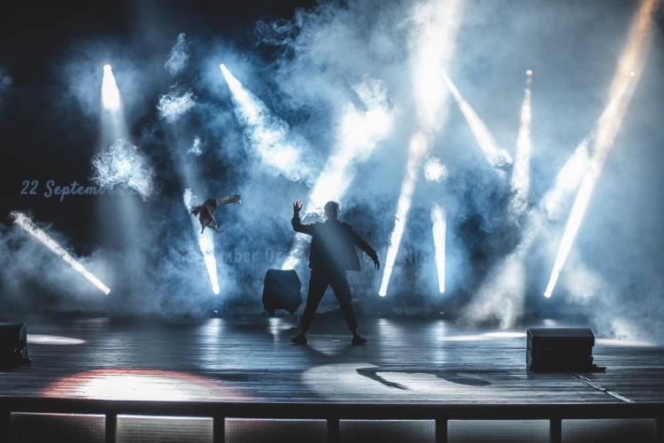 Performer Posing On Stage