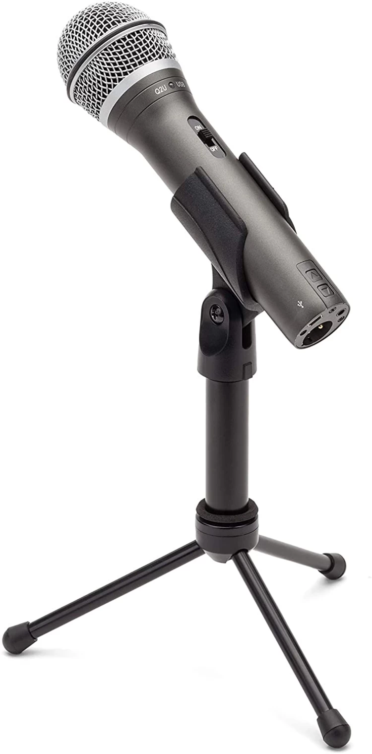 Samson Q2U On Desktop Stand