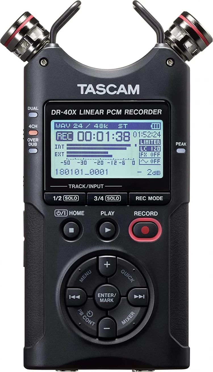 Tascam DR-40X Field Recorder